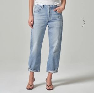 NWT Citizens of Humanity Dahlia Bow Leg Baby Roll